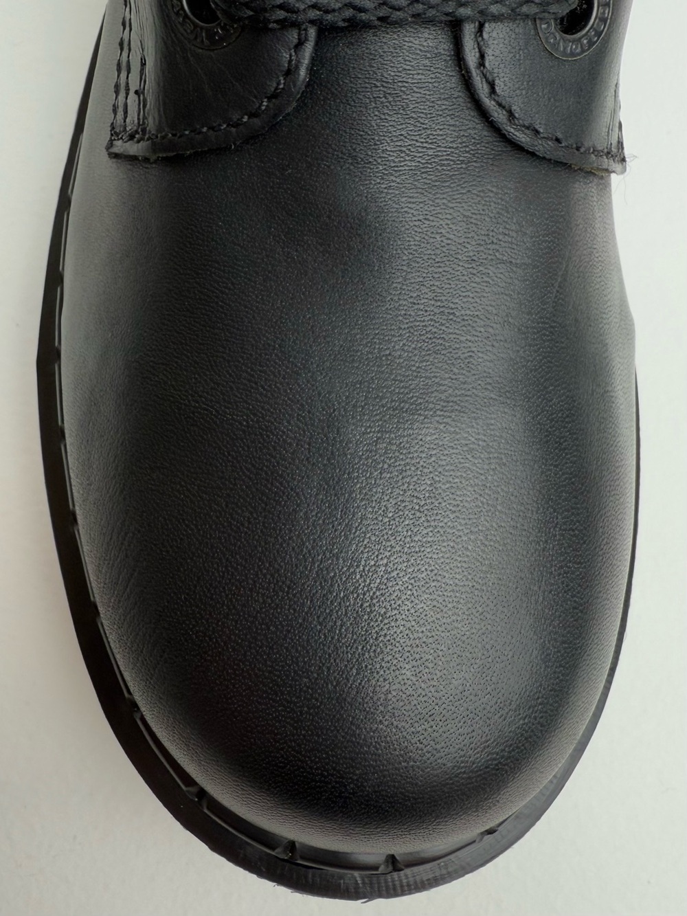 Dr. Martens Boots Vintage England Envy Black Greasy Leather MIE Platforms UK 6 - Picture 7 of 16